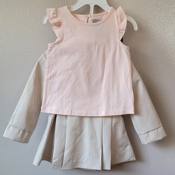 Tahari 18 mo Outfit with Wrap Coat - Picture 2 of 4